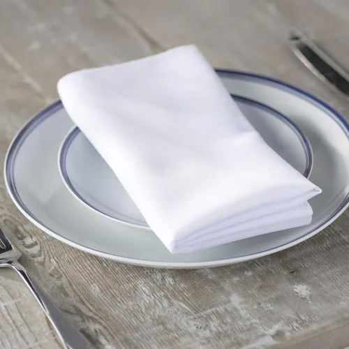 Vista 82 de LA Linen Paquete de 10 servilletas de popelina de poli, servilletas de tela suave, servilletas lavables y reutilizables, servilletas de mesa
