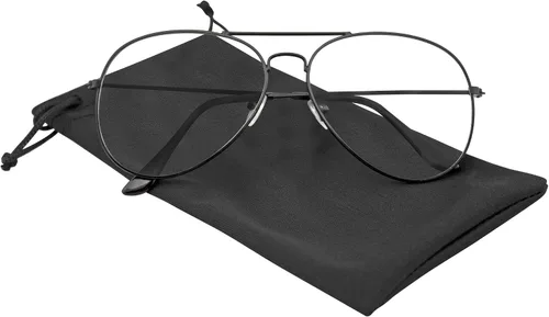 Vista 4 de Gafas de sol unisex de aviador para hombre y mujer, lentes de sol retro con bloqueo UV 100%