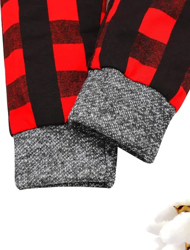 Vista 6 de Von kilizo Conjunto de 2 piezas de ropa de otoño para bebé, sudadera con capucha y pantalones de teñido anudado