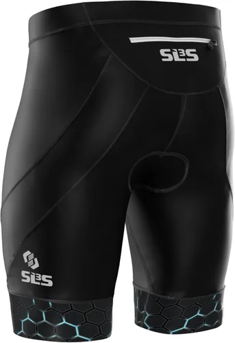Vista 2 de SLS3 Pantalones cortos de triatlón para hombre, 8 pulgadas, pantalones cortos de triatlón para hombre, pantalones cortos de triatlón, FX Z