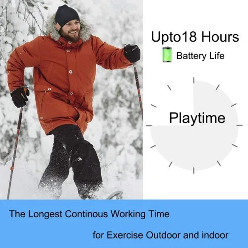 Vista 4 de Gorro con auriculares Bluetooth, regalos únicos de tecnología navideña