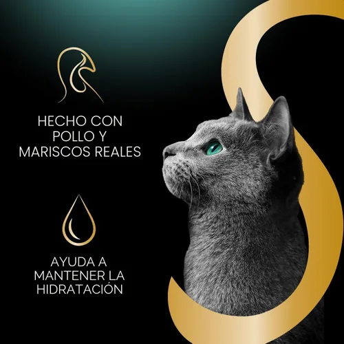 Vista 3 de Sheba Selections Filets Complemento húmedo para gatos, pollo, 1.3 onzas, 12