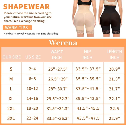 Vista 6 de Pantalones cortos moldeadores de cintura alta para mujer, adelgazantes, moldeadores de muslos, pantalones cortos para debajo de los vestidos