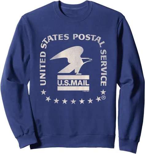 Vista 6 de USPS Sudadera Vintage Eagle, Negro