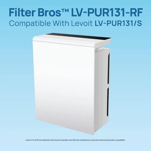 Vista 5 de Filter Bros LV-PUR131-RF HEPA + Juego de filtros de repuesto de carbono para LEVOIT PUR131