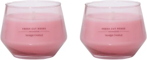 Vista 12 de Yankee Candle Vela de estudio con aceites esenciales, noche de verano, 10 onzas (paquete de 2)
