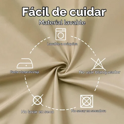 Vista 7 de OutdoorLines Cortinas impermeables para interiores y exteriores para patio – Panel de cortina de privacidad y bloqueo solar con ojales, resistente a