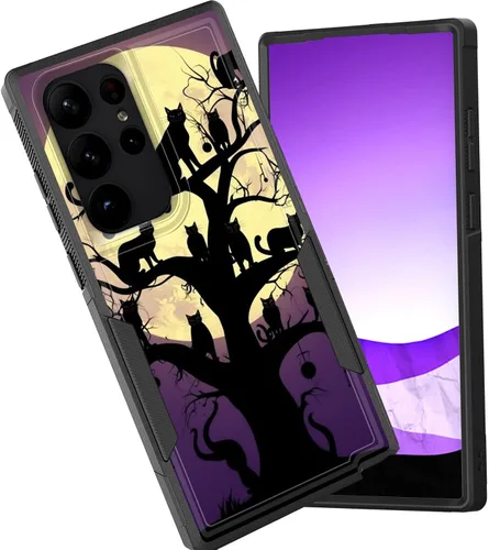 Vista 19 de Funda para Galaxy A15 5G, doble capa híbrida resistente a prueba de golpes, policarbonato duro, silicona suave, TPU, funda protectora para Samsung