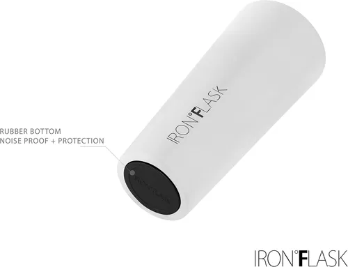 Vista 6 de IRON °FLASK Taza clásica - Botella de agua de acero inoxidable aislada al vacío, de doble pared, taza para beber, taza de viaje aislada