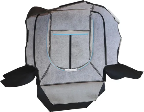 Vista 7 de GXARTS Funda de asiento de cuero de repuesto para parte inferior del lado del conductor, color negro #5B o 6B, compatible con Ford F250 F350 F450