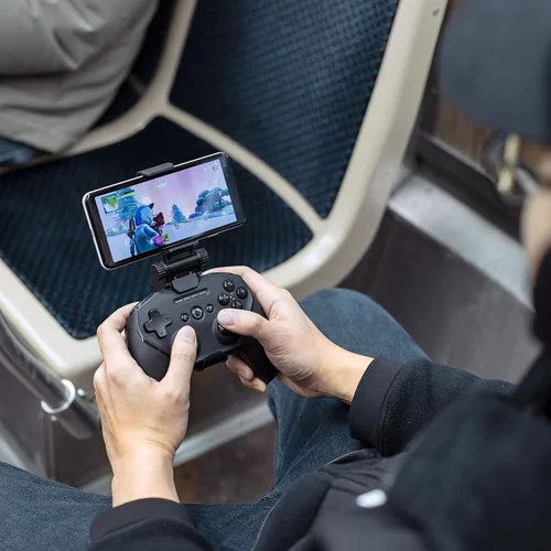 Vista 2 de SteelSeries Stratus Duo - Controlador inalámbrico para juegos - Compatible con Android Windows VR y Chromebooks - Conectividad inalámbrica dual