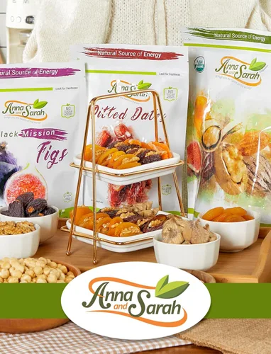Vista 4 de Anna and Sarah Galletas de arroz orientales en bolsa resellable, 1 libra