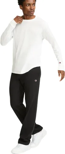 Vista 6 de Champion Pantalones clásicos de jersey abierto Negro