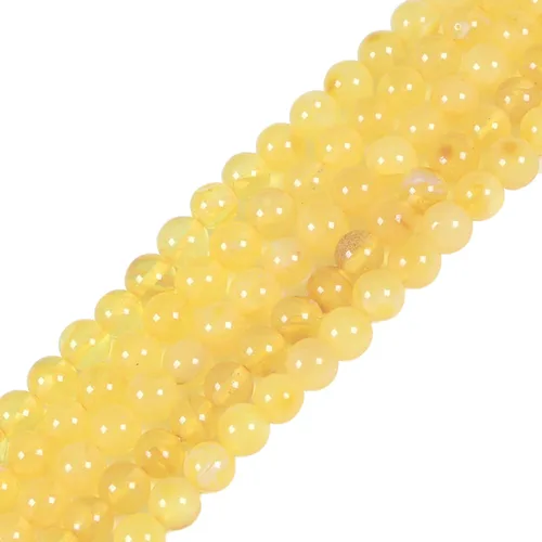 Vista 16 de 7 piedras preciosas de chakras de 0.157 in redondas de cristal curativo sueltas de 16 pulgadas para hacer cuentas de joyería