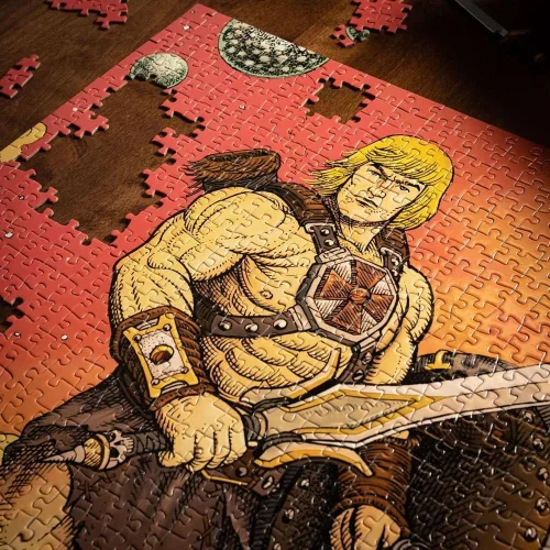 Vista 2 de Mondo Games Masters of The Universe: He-Man - Rompecabezas premium de 1000 piezas