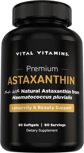 Vista 3 de Vital Vitamins Multi-colágeno 150 ct + complejo antioxidante de astaxantina 60