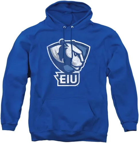 Vista 151 de Distressed College Primary Logo Adult Pullover Hoodie Collection 1 Universidad Estatal de Albany
