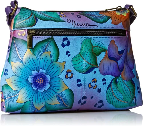 Vista 2 de Anna by Anuschka Crossbody Organizer Bag - Genuine Leather