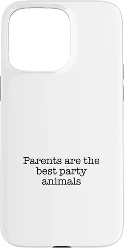 Vista 28 de iPhone 16 Parents are the best party animals Case