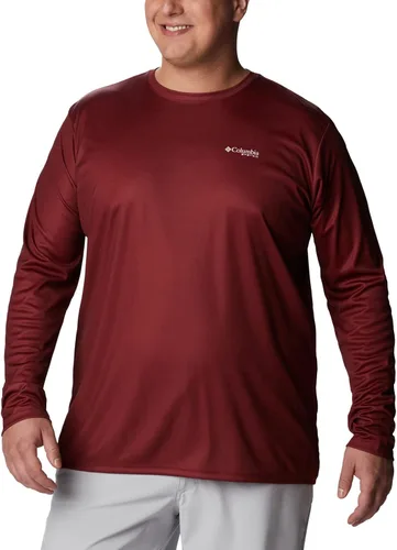 Vista 6 de Columbia Terminal Tackle PFG - Señuelos para hombre grandes y altos con bandera de pez, color jaspe rojobajo blanco, talla 2X B&T