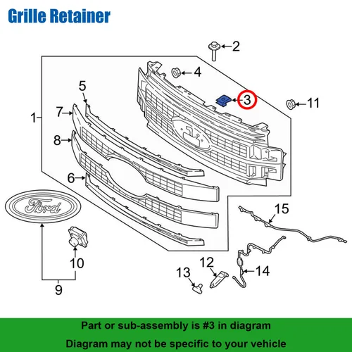 Vista 5 de 30 unids consola central Radio DVD Dash Panel interruptor bisel clip cuerpo Trim Retenedor para Ford W714972-S300, GM 94748652
