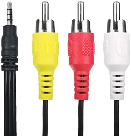 Vista 3 de Accessory USA Cable de audio y video RCA de 5 pies compatible con PANASONIC VJAW0032/VJAW0026/VJAW0039/LSJA0368