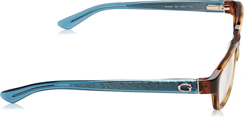Vista 3 de Guess Marco GU-2591 052 Acetato Havana - Azul transparente
