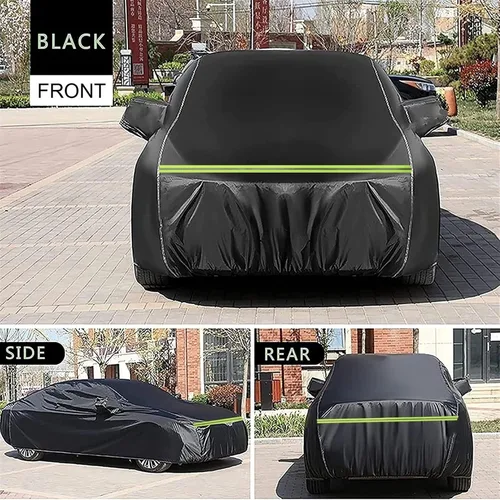 Vista 3 de Funda para automóvil compatible con Mazda Mazda2, Mazda3, Mazda5, Mazda6, para todo tipo de clima, para interiores y exteriores, impermeable