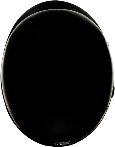 Vista 5 de Milwaukee Helmets MPH9751DOT Gloss Black Polo Style DOT Motorcycle Half Face Bikers Helmet