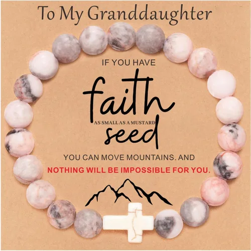 Vista 76 de Regalos navideños para niños, niñas adolescentes, mujeres, linda pulsera de cruz para niñas, regalos de Navidad cristianos para mujeres, ideas