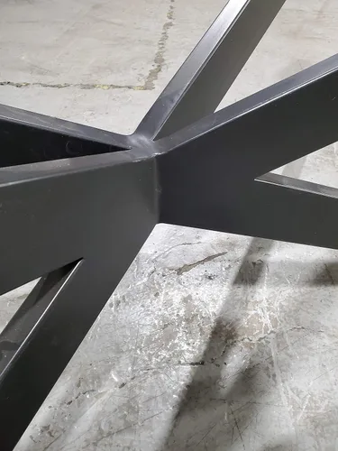 Vista 3 de Base de mesa de metal estilo araña