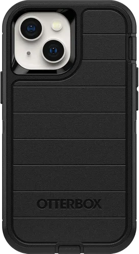 Vista 8 de OtterBox Defender Series - Carcasa para iPhone 13 Mini y iPhone 12 Mini, color negro