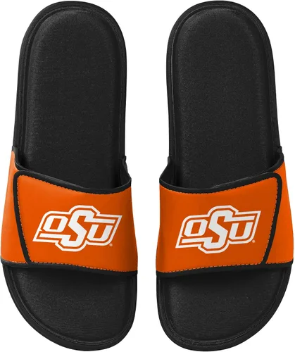 Vista 80 de FOCO Sandalias deportivas de espuma para ducha con logotipo de equipo universitario de la NCAA para hombre
