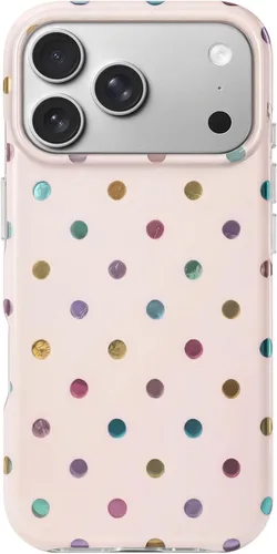 Vista 74 de Hython Funda para iPhone Air, diseño estético de lunares lindos, funda simple de 6.5 pulgadas, delgada, antiarañazos, parachoques de TPU suave, a