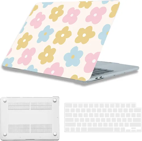 Vista 93 de Funda compatible con MacBook Air de 15" M5 M4 M3 M2 2023-2026 Negro (Black Lace)