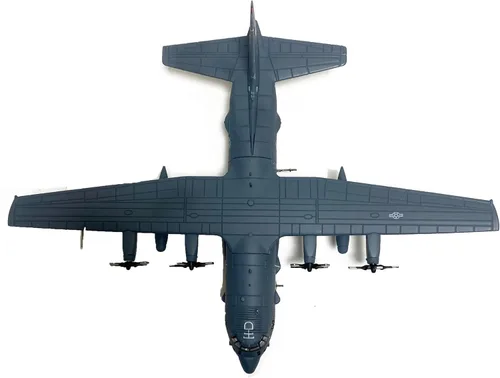 Vista 2 de Lockheed AC-130U 1/200 Modelo de avión fundido a troquel