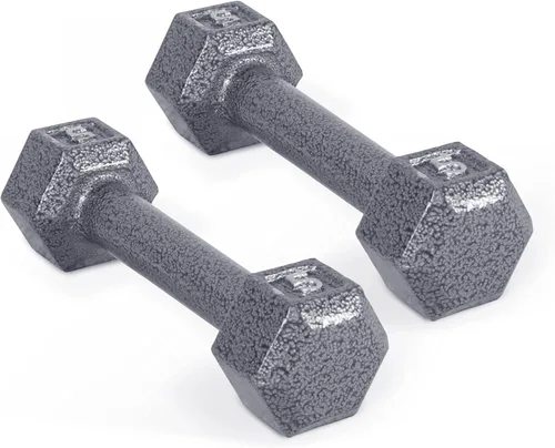 Vista 49 de CAP Barbell Mancuerna hexagonal de hierro fundido Múltiples opciones