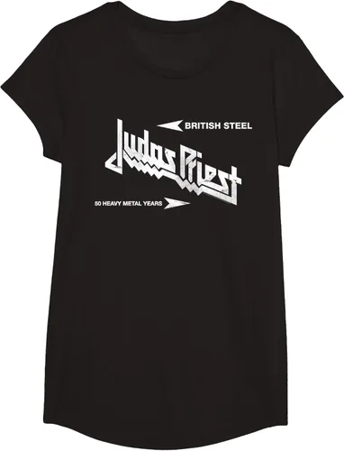 Vista 5 de Judas Priest Camiseta British Steel Negro