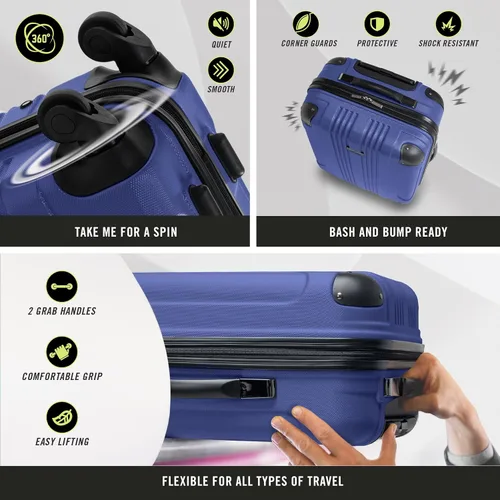 Vista 101 de Kenneth Cole Reaction Out Of Bounds - Equipaje de transporte vertical, Carbón), 5705058