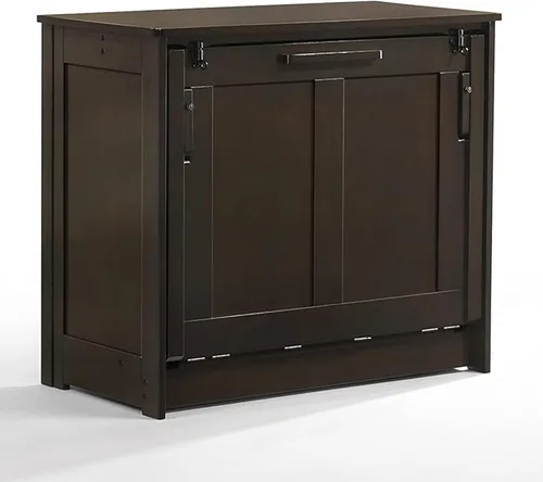 Vista 10 de NIGHT & DAY Furniture Armario doble Orion Murphy con colchón (cereza)