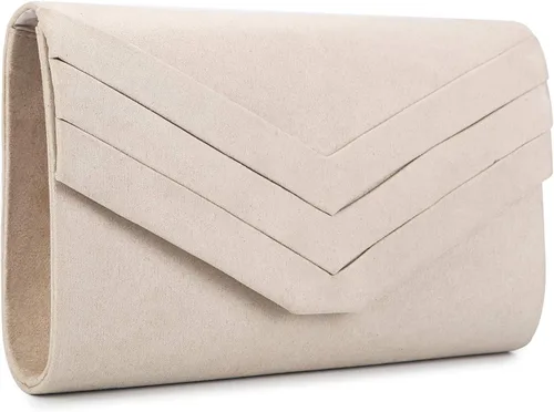 Vista 2 de Nodykka Monederos y bolsos de mano de noche, bolsos cruzados de terciopelo clásicos para boda, fiesta, bolso de hombro para mujer