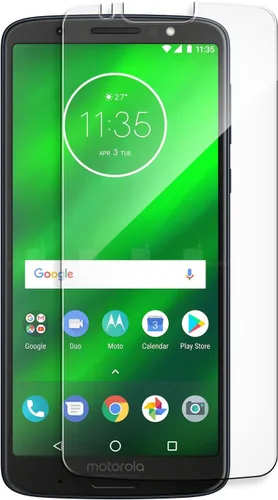 Vista 4 de MagGlass Protector de pantalla de vidrio templado para Moto G6, antirreflejos (mate XM90), resistente a arañazos y huellas dactilares
