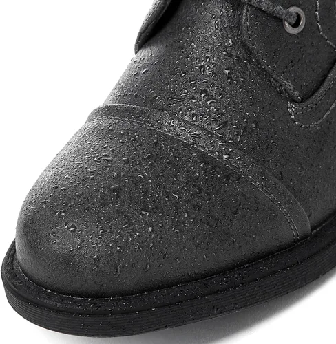 Vista 5 de GLOBALWIN Botines al tobillo para mujer Botas de moda estilo combate Botas de otoño para mujer Cómodas con tacón bajo
