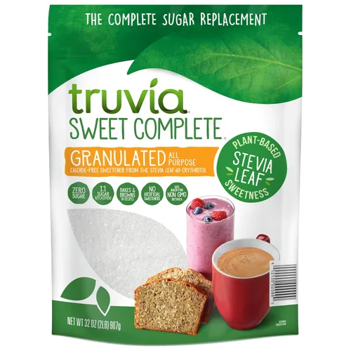 Vista 10 de Truvia Sweet Complete Edulcorante marrón, bolsa de 14 onzas
