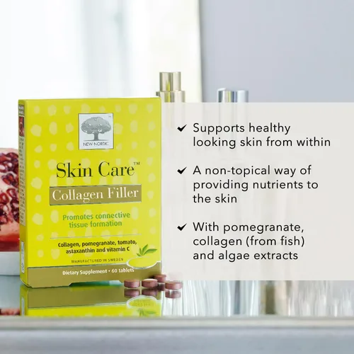 Vista 7 de New Nordic Skin Care relleno de colágeno, 60 unidades, 60