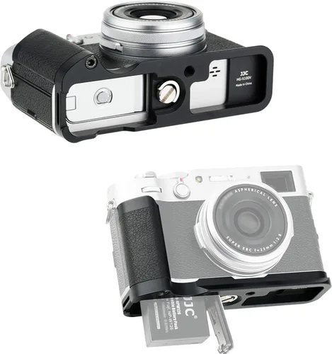 Vista 8 de JJC HG-X100V Fuji X100V Empuñadura de mano, Fuji X100V Grip, Arca Swiss Tipo Quick Release QR, antideslizante Metal Holder Hand Grip, aluminio Aloy