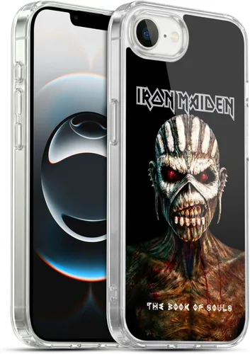 Vista 64 de Head Case Designs Funda de gel suave con licencia oficial de Iron Maiden Brave New World, compatible con Apple iPhone 7 Plus/iPhone 8 Plus Nuevo