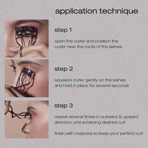 Vista 7 de Shu Uemura Iconic Eyelash Curler, Achieve Precise Control and Long-Lasting Curl - Includes Silicone Replacement Pad. Professional Makeup Artist Tool