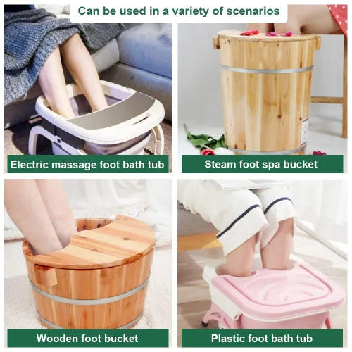 Vista 3 de 100bag Natural Mugwort Hierba Pie Remojar Ajenjo Pie Baño de Pies Polvo Spa Relax Masaje