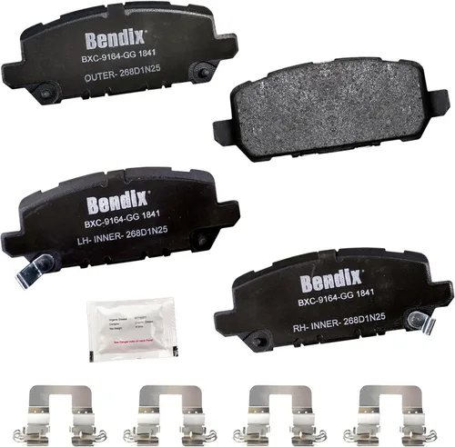 Vista 37 de Bendix Priority1 CFC154 - Juego de pastillas de freno de disco para Avanti II, Century, LeSabre, Regal, Riviera, chasis comercial, DeVille